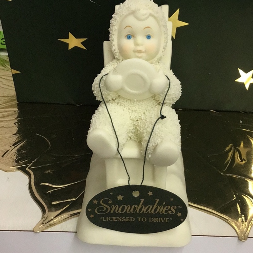 DEPARTMENT 56 SNOWBABIES LICENSED TO DRIVE - Picture 13 of 16
